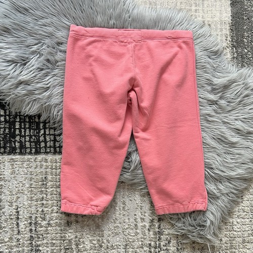 Vintage Y2K Abercrombie Logo Capri Low Rise Relaxed Sweatpants - Pink WMS XSmall - Picture 4 of 5