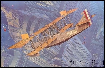 1/72 Roden Curtiss H16 Navy Flying Boat BiPlane