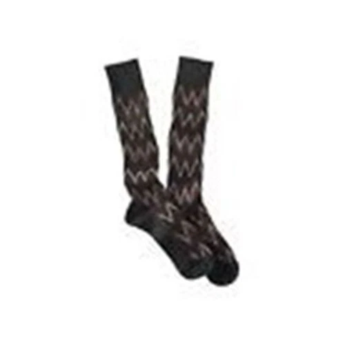 Missoni Calcetines de Color Negro para Mujer