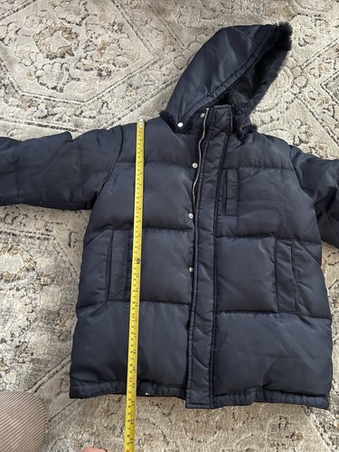 Dolce & Gabbana Junior Down Filled Navy Blue Kids Coat M Girls 10-12 - Picture 6 of 15