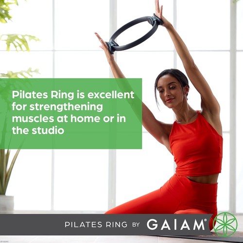 Pilates Ring – Lightweight Fitness Circle with Foam Handles for Arms - Picture 13 of 26