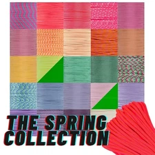 Paracord Planet | Spring Collection 550 Paracord Type III | 10-foot Hank |