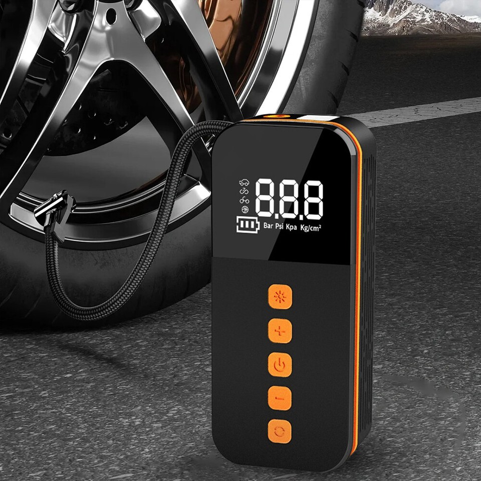 150PSI Cordless Tire Pump Intelligent Digital Display Portable Air Pump