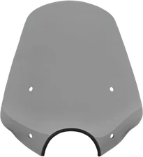 MEMPHIS SHADES Big Shot Windshield 7" Headlight Cut out Black Smoke MEP57112