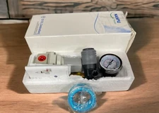 Nanpu Pneumatic Air Filter Pressure Regulator Lubricator Gauge Kit AR2000-02 NPT