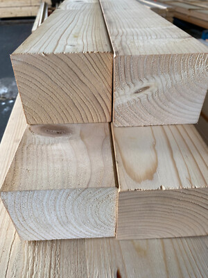 KVH Kantholz Pfosten gehobelt aus 10 x 12 cm trocken  95 x 115 mm