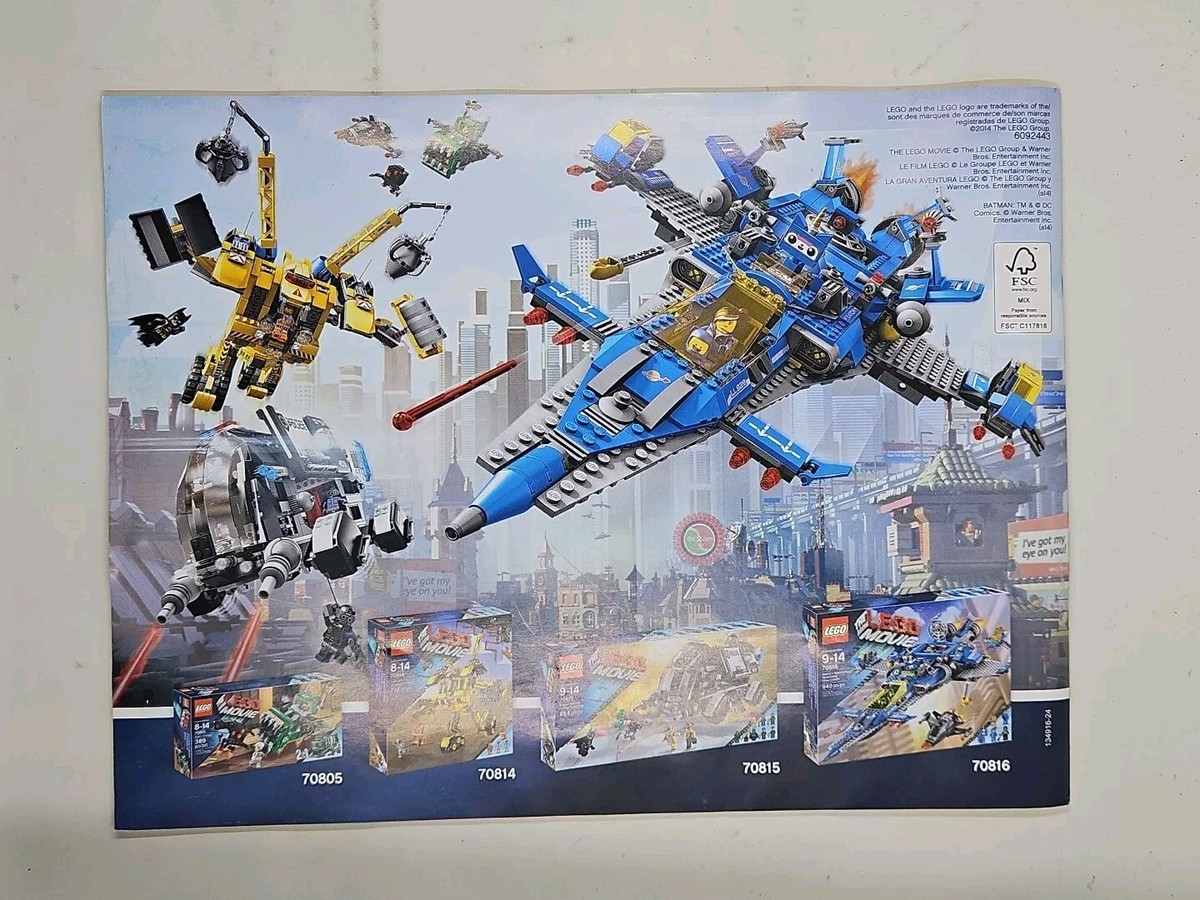 The LEGO Movie 70816 Benny's Spaceship Spaceship SPACESHIP