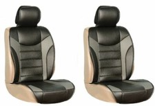 Premium Performance Xcel Sideless Universal Low Back Bucket Seat Cover Pair-blk