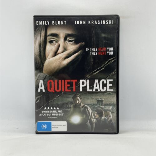 A Quiet Place II 2 Emily Blunt DVD Movie Film VGC Free Post R4 PAL - Foto 1 di 4
