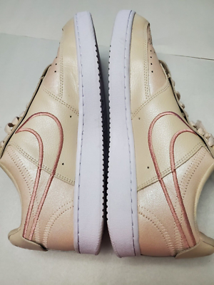 NIKE COURT VISION LOW WOMENS SZ 11 SNEAKERS PREMIUM PEARL