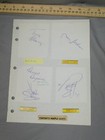 Dennis Dupere Mike Pelyk Norm Ullman Terry Clancy Ron Ellis Autograph Toronto