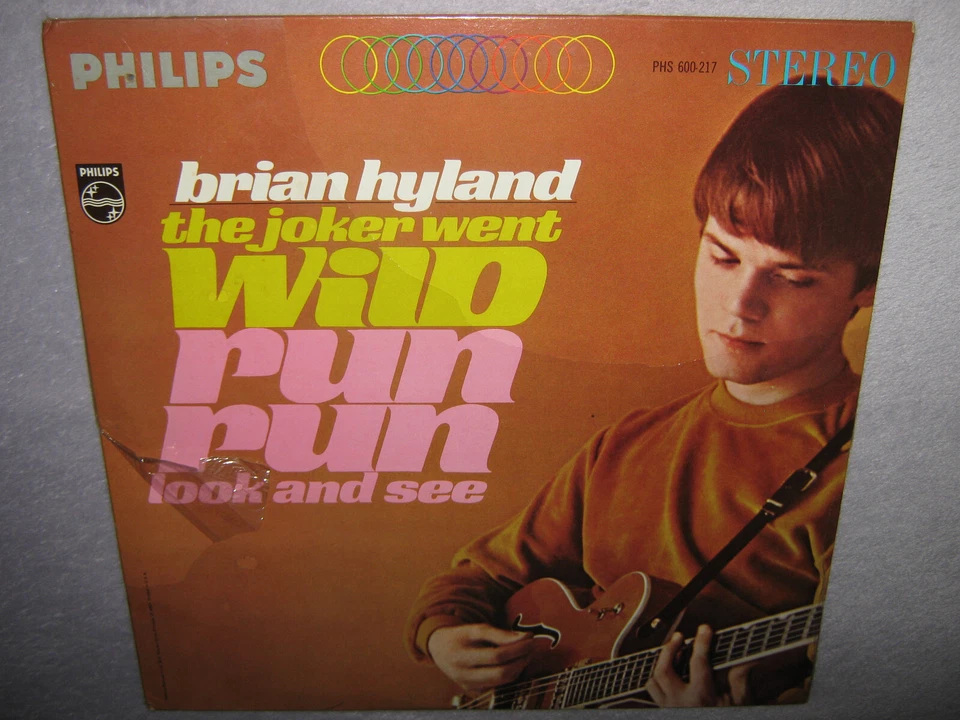 BRIAN HYLAND The Joker Went Wild Run Look and See ORIGINAL SEALED New Vinyl LP - Image 2 of 4