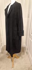 Womens Moshino Black Wool / Cashmere Coat. Size Smalll But Would Fit Size 14.