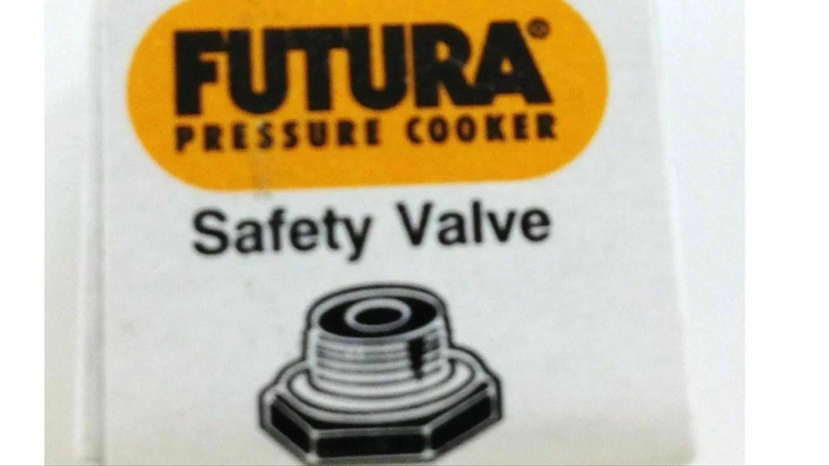 2 x Safety valve Safety Plug For All Type Futura Pressure Cooker 2Ltr To 9 Ltr