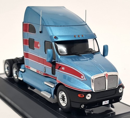 IXO 1/43 – Freightliner Coronado 2012 Noir/gris, Modèle Réduit Camion Diecast