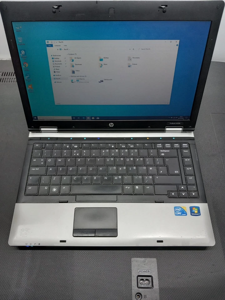 HP ProBook 6450B Core i5-M540 2.53Gh 240GB SSD 6GB RAM 15.6" Laptop Games kids - Image 2 of 4