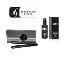 Herstyler Super Styler 1.25"  Hair Straightener Flat Iron + Free Nubi Hair Serum
