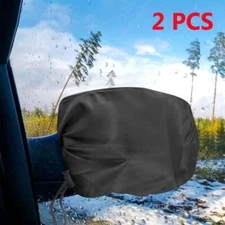 1 Pair Of Auto Car View Side Mirror Frost Guard Snow Ice Winter Waterproof Cover