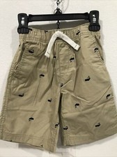 CARTERS - BOYS - SHORTS - BROWN - SIZE 5 TW-3704 