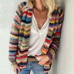 thin striped sweater