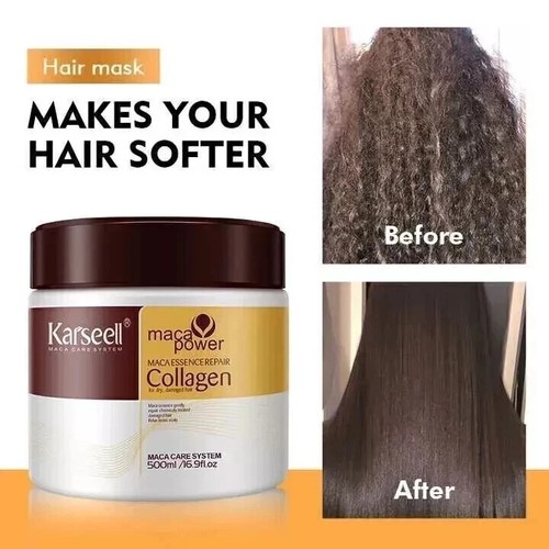 Karseell Collagen Hair Mask Deep Repair Conditioning Argan Oil Collagen Care UK - Picture 4 of 6