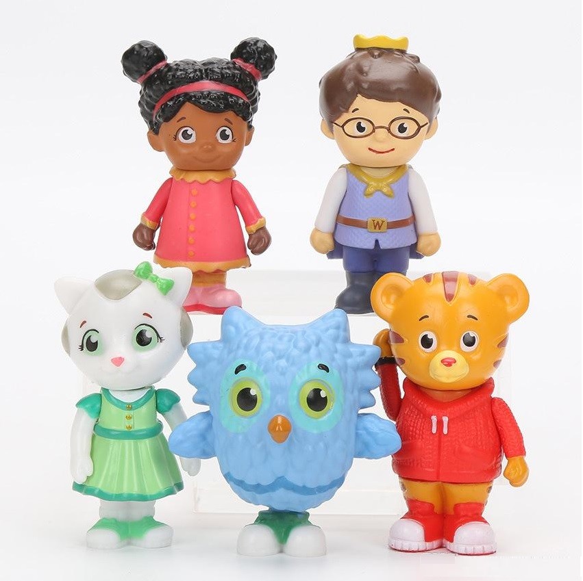 Daniel Tiger's Neighborhood Playset 5 Figure Cake Topper * USA