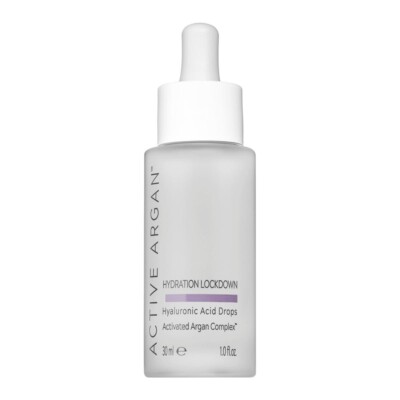 Active Argan Hydration Lockdown Hyaluronic Acid Drops 1oz NEW SEALED