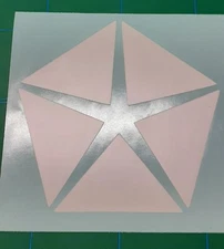 Custom Mopar Star Vinyl Decal For Dodge Chrysler And Plymouth 