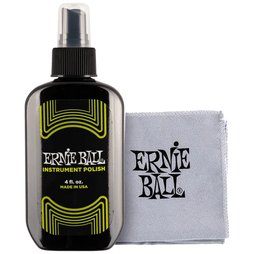 Ernie Ball Guitar Polish with Microfiber Cloth 4222