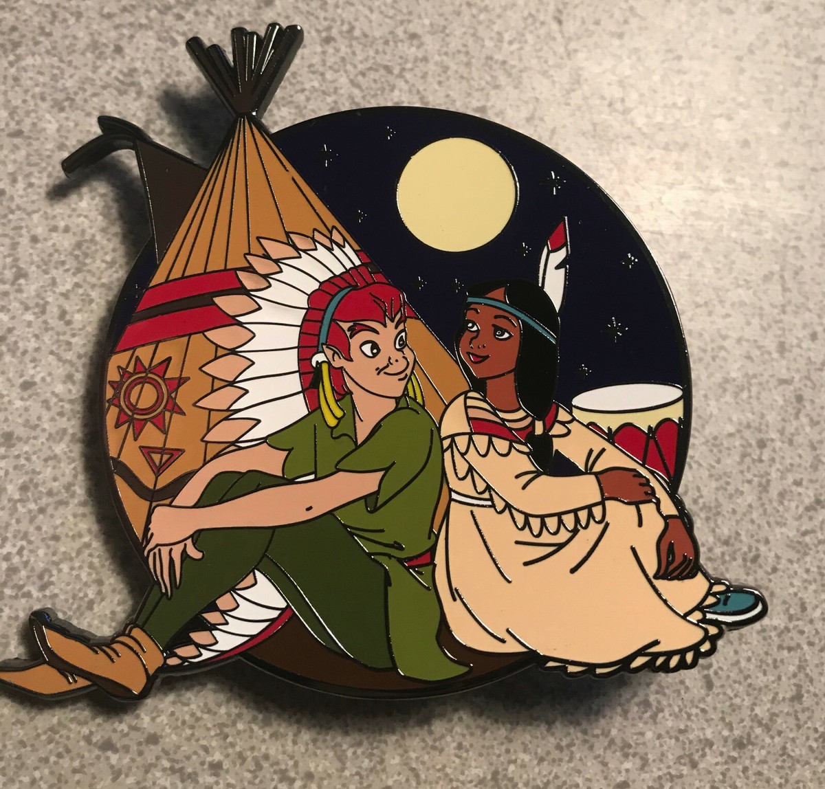 ピーターパン PIN PETER PAN & TIGER LILY BY TEEPEE 3