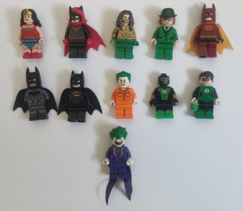 Lego DC Super Heroes - Lot Minifigures Original Batman Superman Justice League - Photo 1/4