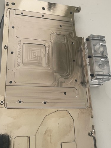 EK-Quantum Vector FTW3 RTX 3080/3090 Active Backplate D-RGB Plexi 3831109849644 - Afbeelding 11 van 16