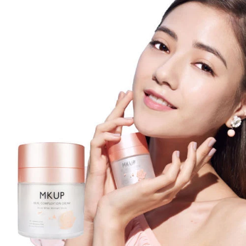 5 PCS NEW MKUP Real Complexion Skin White Moisture Shield Tone Up Cream 30ml