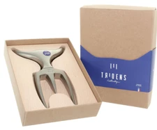 Tridens Ergonomic Vintage Brute Fork With Two Sided Storage Beechwood Base