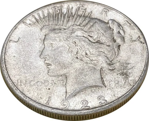 1923-S Peace Silver Dollars VG