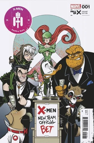 X-Men: Hellfire Gala 2023 (1H)  Gustavo Duarte Howard the Duck Variant Marvel Co