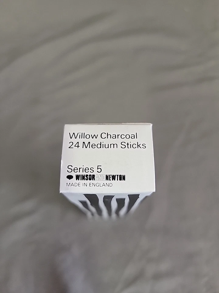 Lote De 30 Cajas-Winsor & Newton Palitos De Carbón De Sauce- 24 Piezas.-Medio-Serie 5 Foto 2 de 3