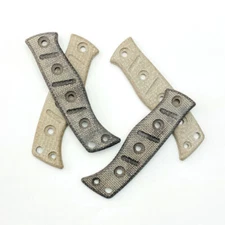 Custom Micarta Handles Grip Scales w/Screws for Benchmade Fixed Adamas 375 Knife