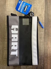 HART Tool 12” Zipper Pouch W/ Window Home Construction Job Site Gear Tools