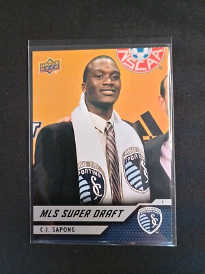 2011 Upper Deck Soccer C.J. Sapong RC #183 Kansas City Sporting MLS