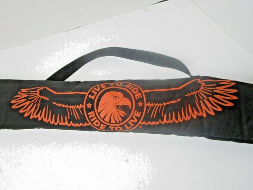 6 Lattine Neoprene In Line Cooler Live To Ride Motociclista Borsa da Sella BIRRA FREDDA - Foto 3 di 4