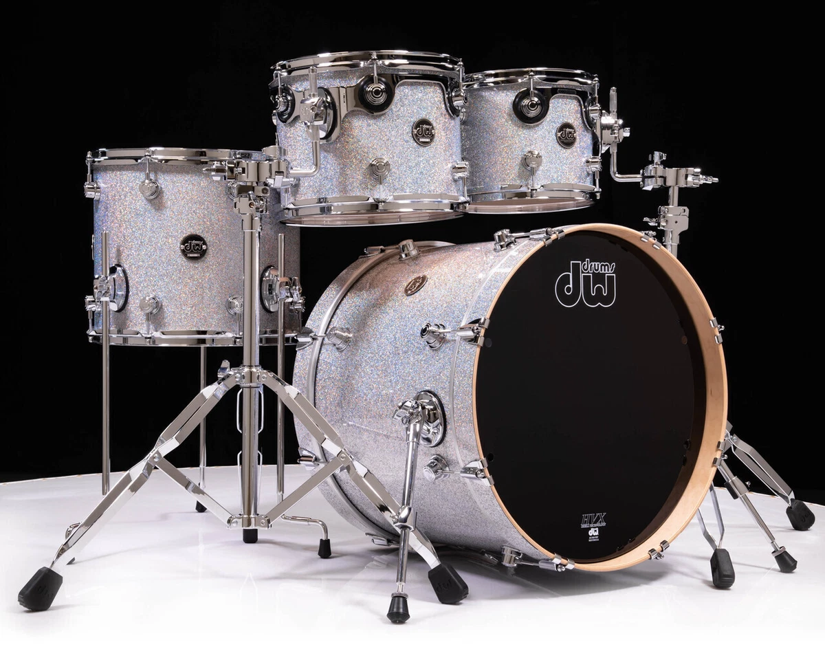 DW Performance Series 4pc Shell Pack 10/12/14/20 Diamond Nebula | eBay