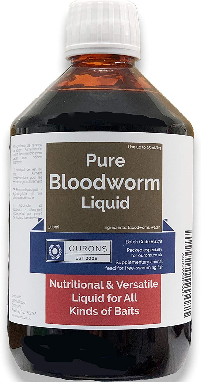 Ourons Pure Bloodworm Liquid 100 Hydrolysate Blood Extract Premium