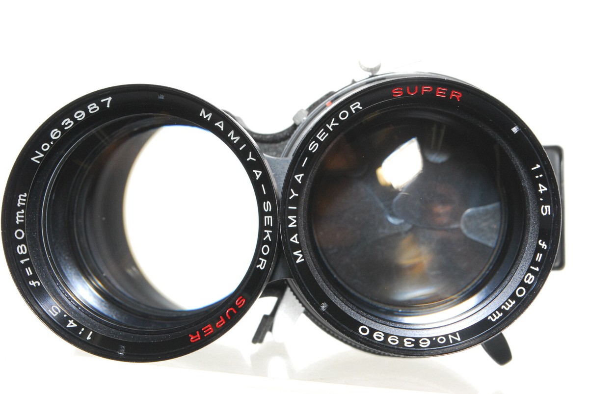 マミヤ Mamiya Sekor Super 180mm f/4.5 4885 Mamiya-Sekor 180mm f/4.5 Super Seiko Lens for TLR, Black {49}