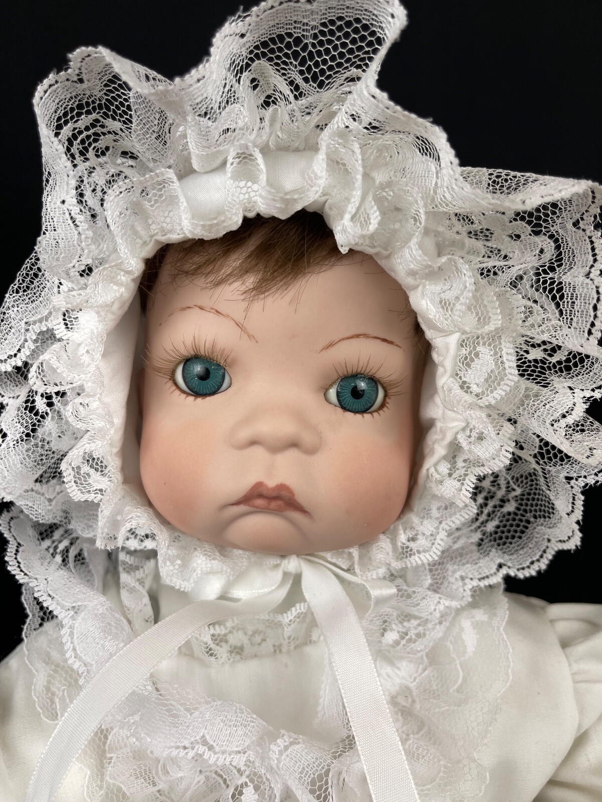 Vintage Baby Porcelain Doll With Baby Clothing eBay