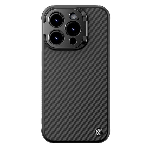 Nillkin Magnetic Aramid Fiber Camera Stand case for iPhone 15 14 13 Pro Max - Picture 20 of 23