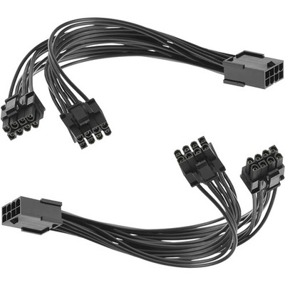 Grafikkarten Y-Kabel 8Pin auf 2x 8Pin PCIe Stromverteiler Kabel für GPU Netzt...