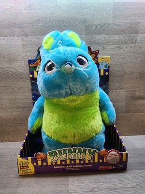 Toy Story 4 SIGNATURE COLLECTION BUNNY Deluxe Talking Plush 17  see video tested