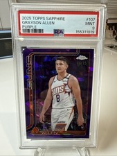 2025 Topps Sapphire Grayson Allen 46/75 PSA 9 Purple 🔥🔥🔥💵💵💵