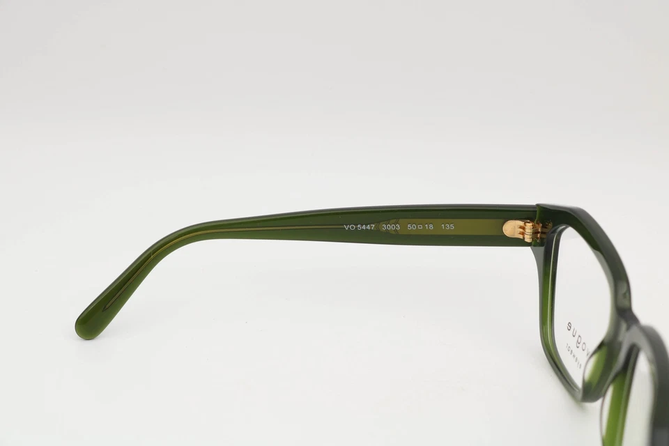 Monturas de gafas Vogue Hailey Bieber verde ojo de gato Vo5447 50-18-135 Foto 4 de 4